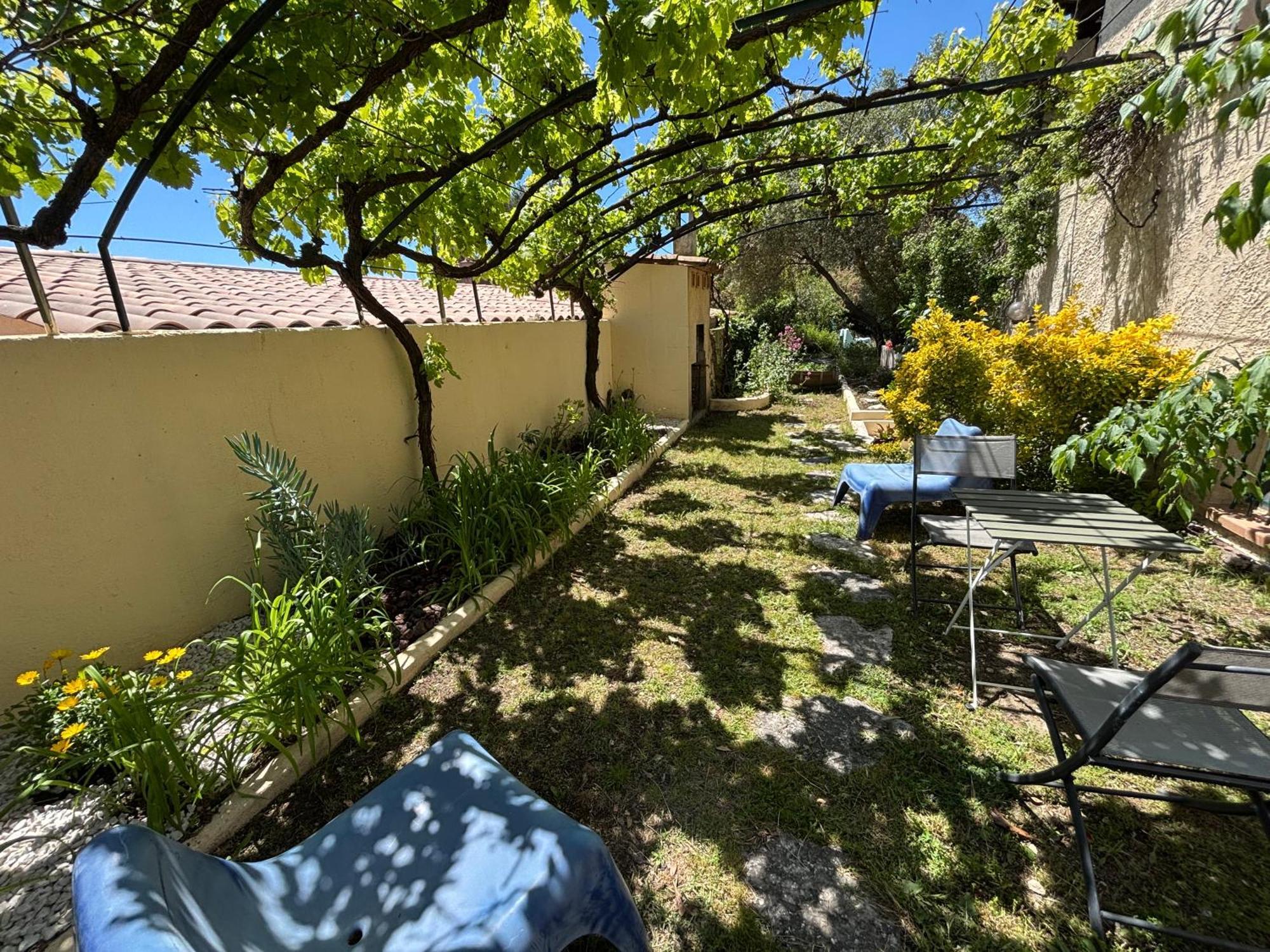 Evasion En Provence Bas De Villa Avec Jardin & Vignes, Soleil & Fraicheur Mirabeau Extérieur photo